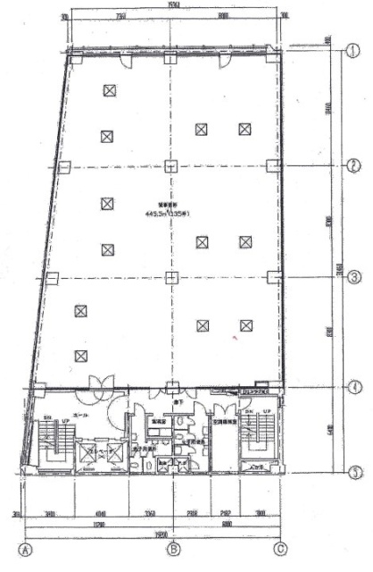 アドレスビル8F 間取り図