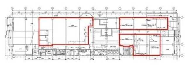 町田STビル1F～4F 分割 親 間取り図