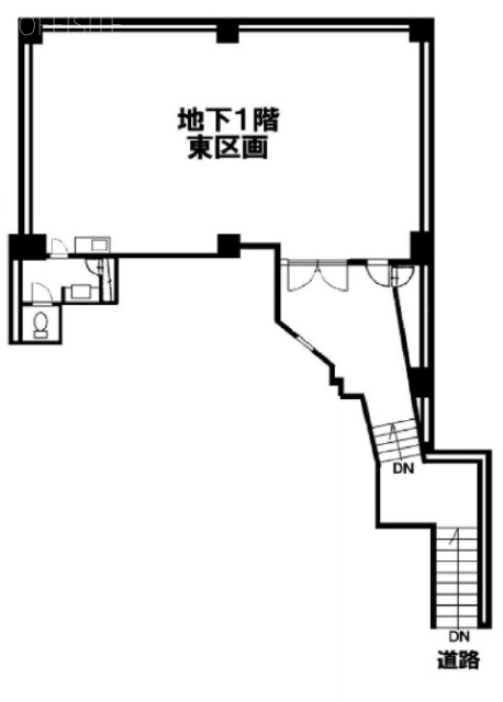 尚豊ビルB1F 間取り図