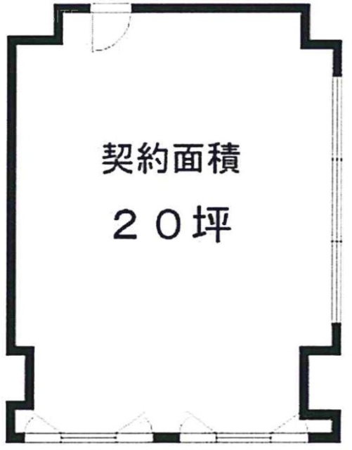 ライオンズマンション川口・スガハラビル3F 間取り図