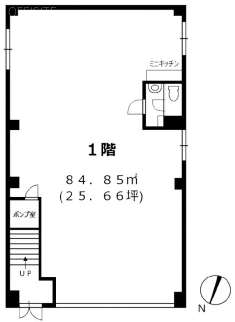 エコービル1F 間取り図
