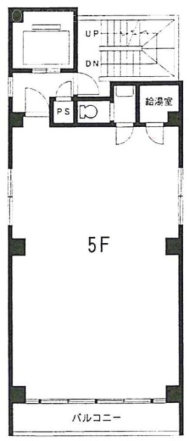 元赤坂NHビル8F 間取り図