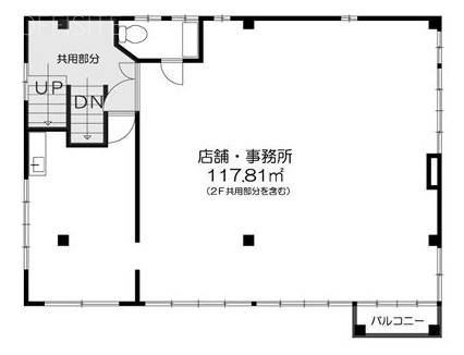 代庄ビル2F 間取り図