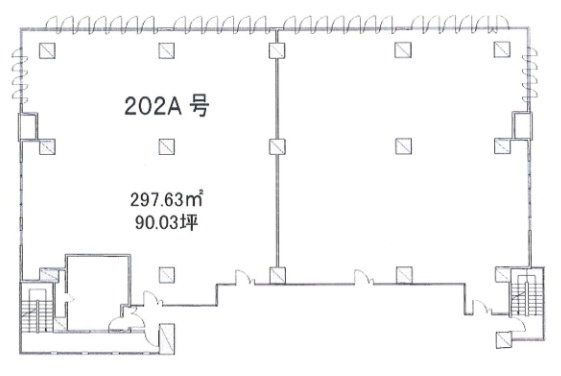 第2九曜ビル202A 間取り図