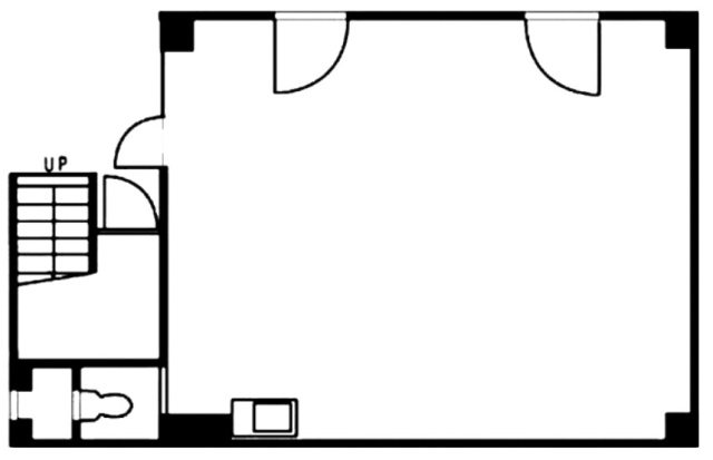 新橋三田ビル1F 間取り図