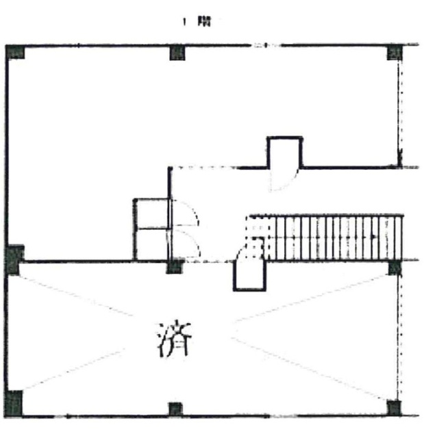 卯月ビル1F-A 間取り図