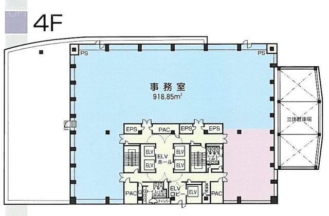 京王府中1丁目ビル4F 間取り図