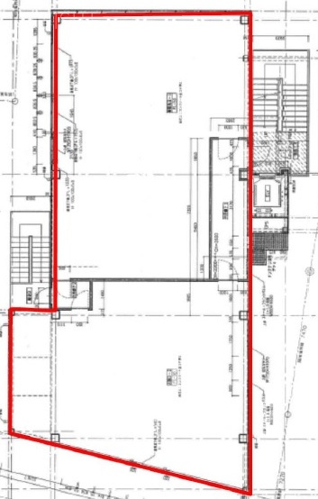 NISHIAZABUSHOWCASEビル3F 間取り図