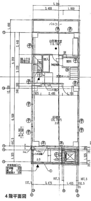 グランバリュー四谷三丁目402 間取り図