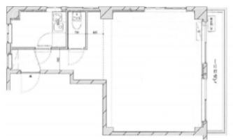 文栄マンション201 間取り図