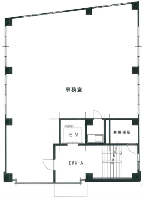 セラヴィ小杉ビル3F 間取り図