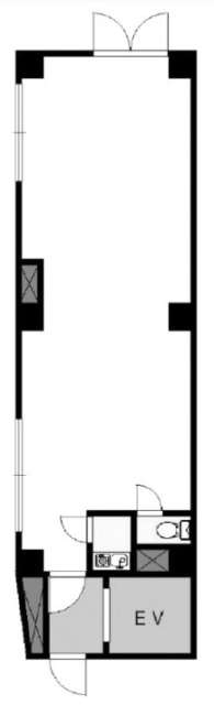 トリオタワーサウスビル1F 間取り図