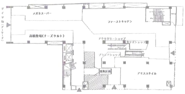 吉祥寺コスモ1F 間取り図