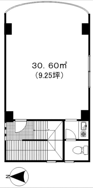 ヴェルデ麻布台ビル201 間取り図