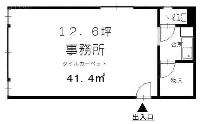 永井ビル302 間取り図