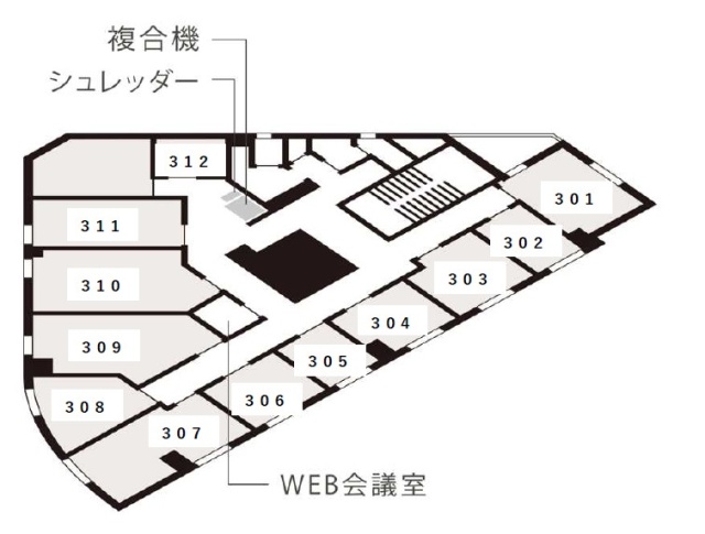 日総第27ビル302 間取り図