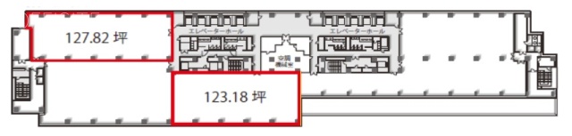 渋谷マークシティ18F 間取り図