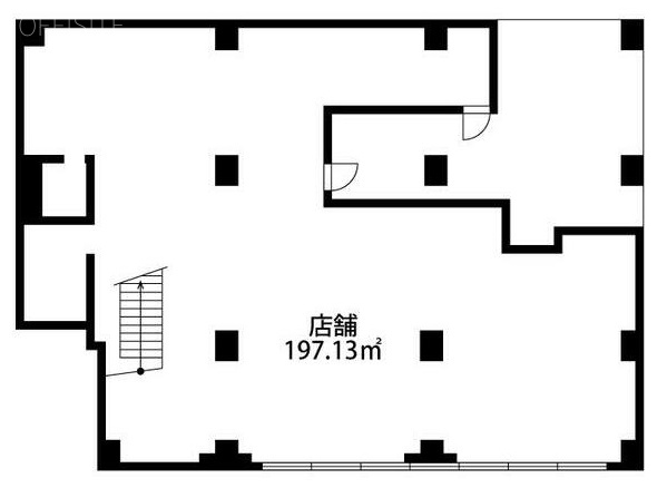 高円寺ビル1F 間取り図