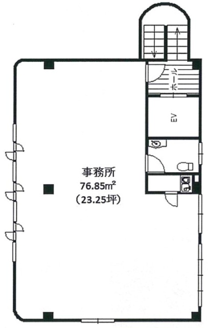 三共グレースビル2F 間取り図