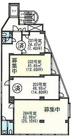 井上ビル12号館202 間取り図
