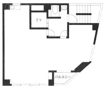 第五山京ビル10F 間取り図