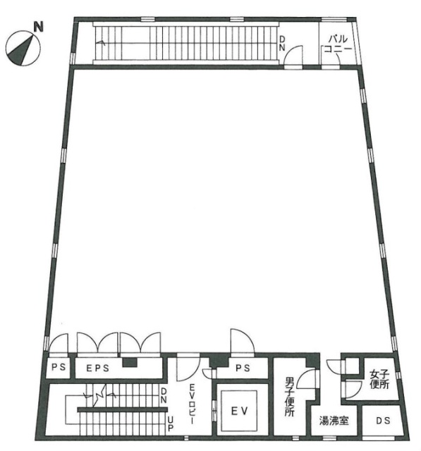十番董友ビル2F 間取り図