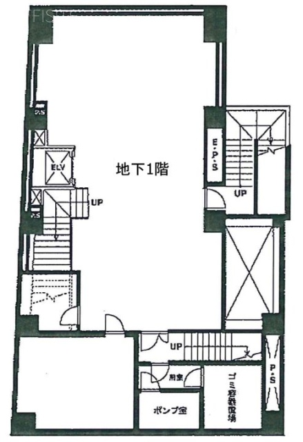 神田第2アメレックスビルB1F 間取り図