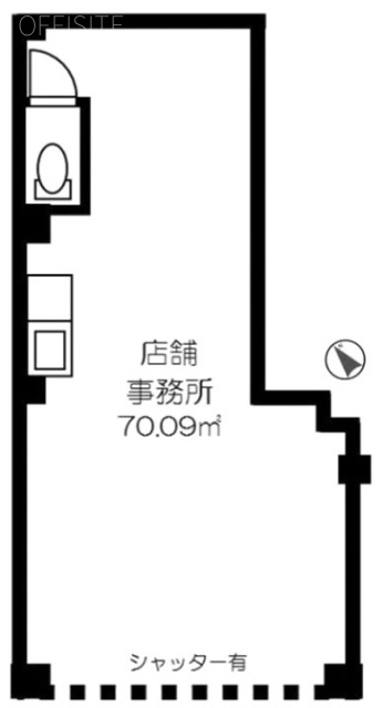 マープル津田沼スカイハイツ B棟ビル147 間取り図