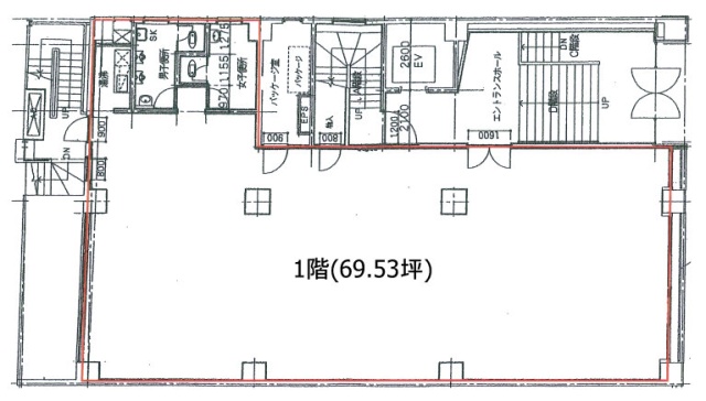 豊国ビル1F 間取り図