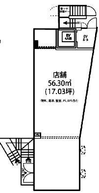 ビサンテ恵比寿1F 間取り図