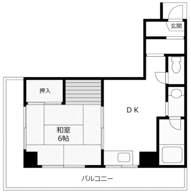 サンスプレンダー池袋303 間取り図