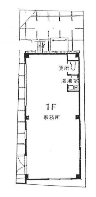 五反田フービル1F 間取り図