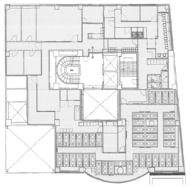 チャイナスクエアビル5F 間取り図