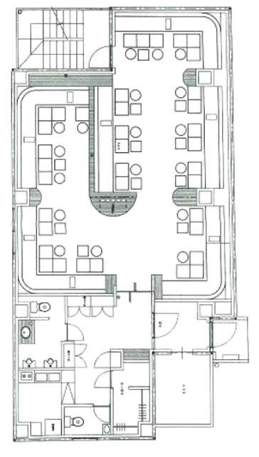 三経61ビル6F 間取り図