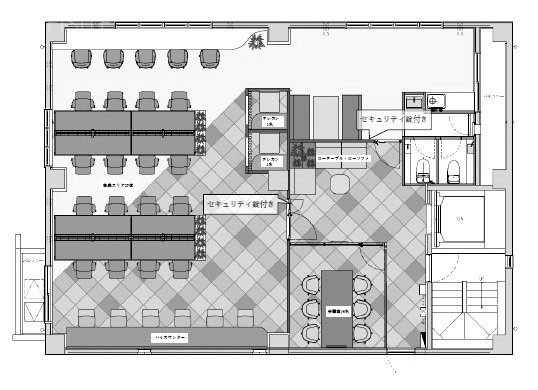 ミタケタワー4F 間取り図