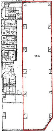 飯田ビル9F 間取り図