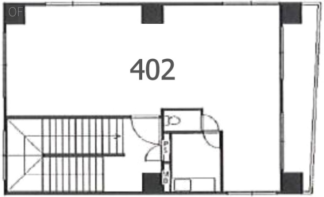 パラシオン同朋ビル402 間取り図
