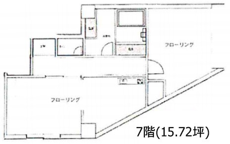 南池袋Mビル7F 間取り図