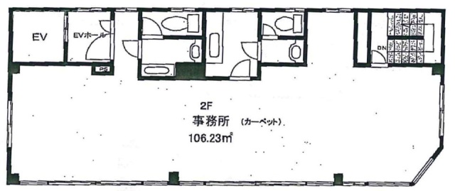 霜田ビル2F 間取り図