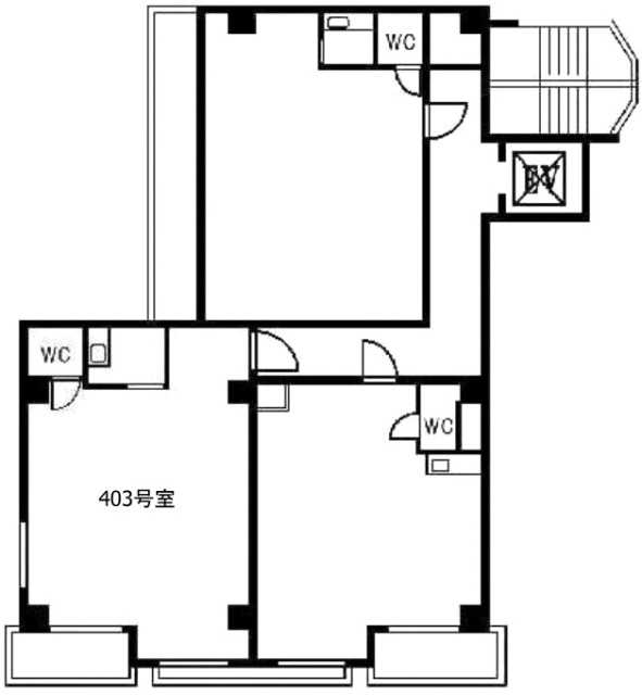 パイザ恵比寿ビル403 間取り図