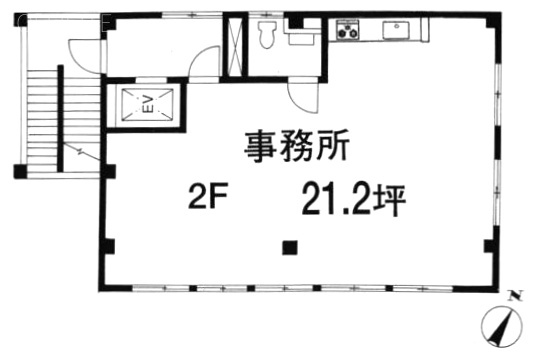 ニューグロークビル201 間取り図