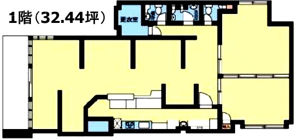 豊勢第一ビル1 間取り図