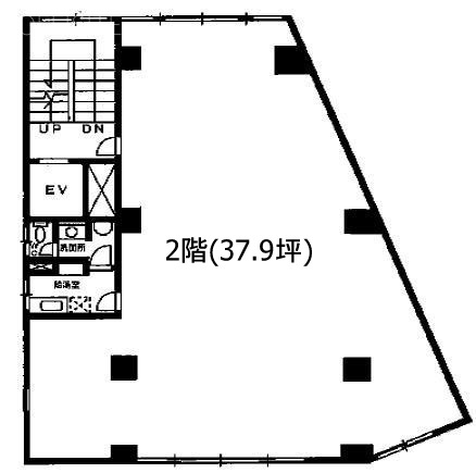 日進ビル2F 間取り図