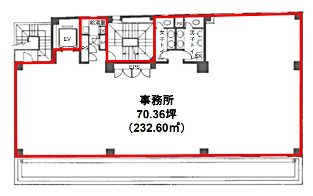 グローヴビル4F 間取り図
