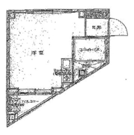 長者丸メゾン303 間取り図