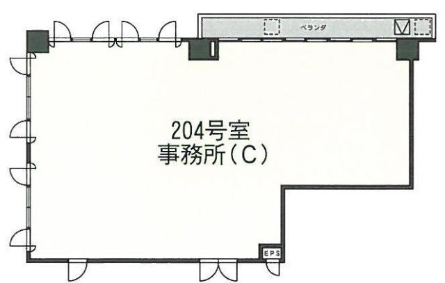 山京目黒ビル204 間取り図