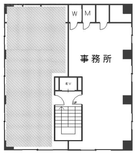 浅草橋駅前ビル3F 間取り図