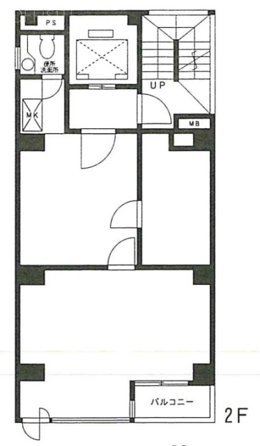 NH虎ノ門ビル2F 間取り図