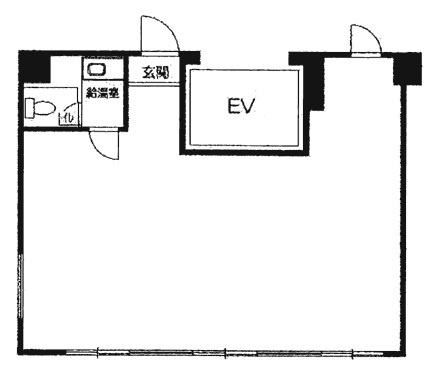 山京半蔵門パレス3F 間取り図