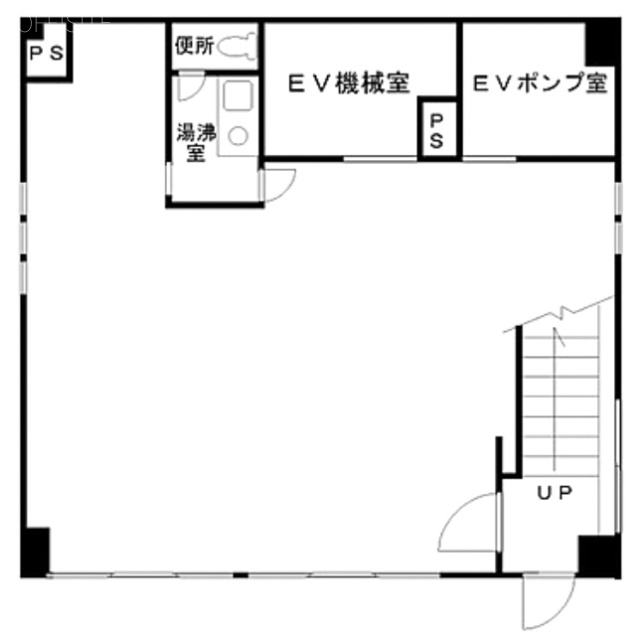 安藤ビル1F 間取り図
